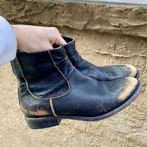 Free People x Matisse Distressed Boots - Picture 5 of 9